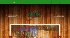 Desktop Screenshot of cafefiore.com